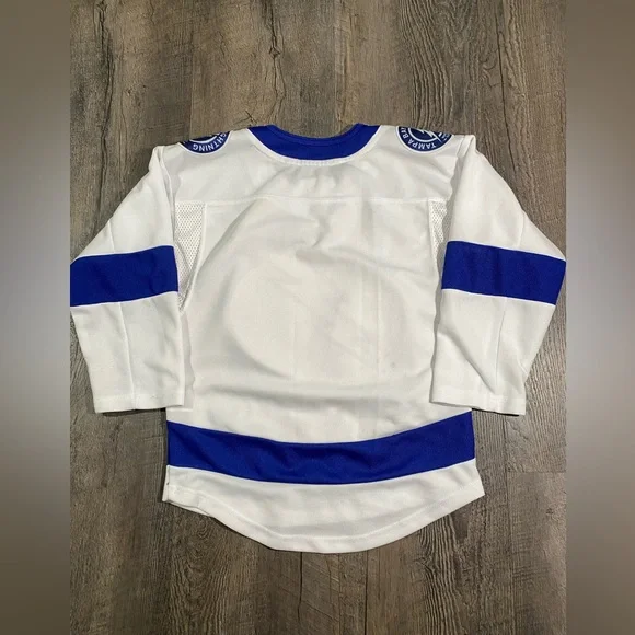 Official Tampa Bay Lightning YOUTH Premier Breakaway White NHL Jersey